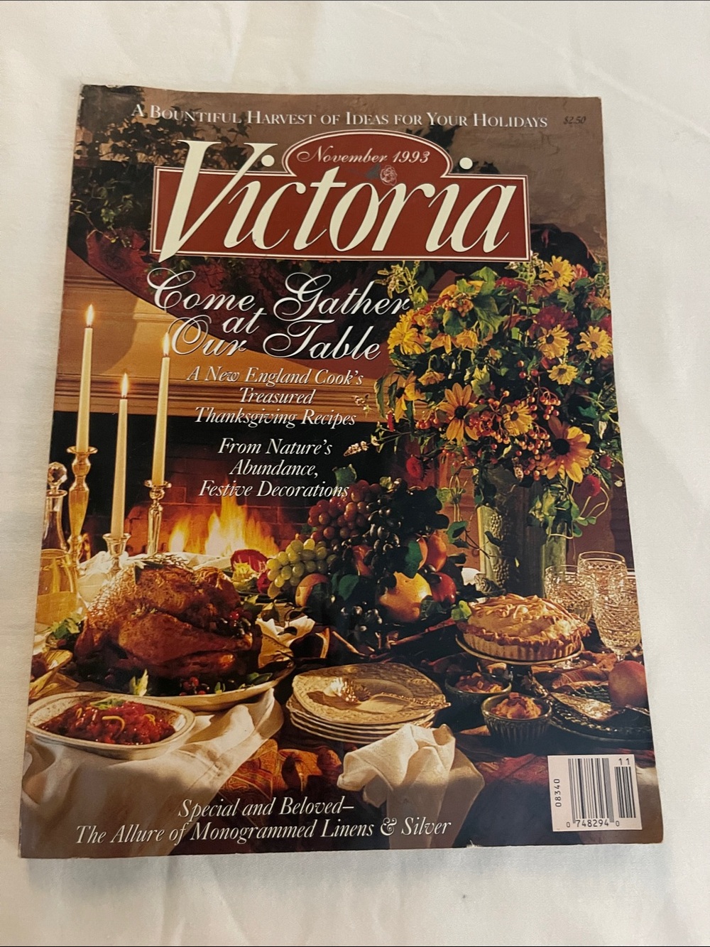 Victoria Magazine -Vintage - November 1993